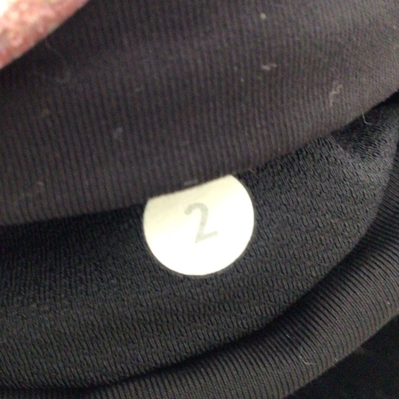 Lululemon Speed Tight Full  Black White Pattern Leggings 2 - Picture 4 of 5